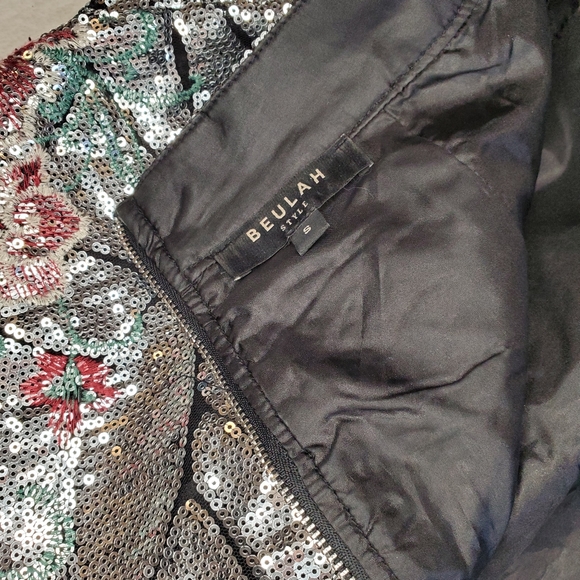 BEULAH STYLE Sequin Pencil Skirt - Picture 7 of 10
